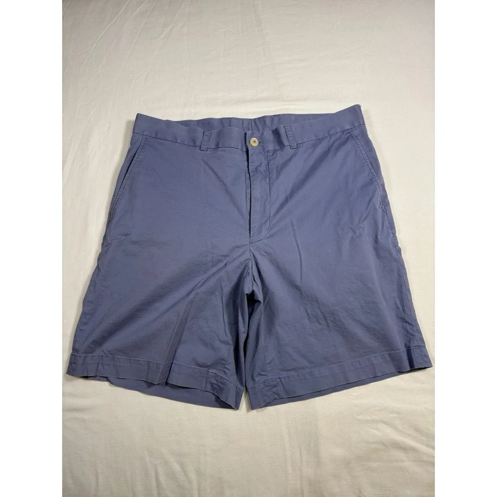 Southern Tide Mens The Skipjack Chino Shorts Light Blue Pima Cotton Modal 34